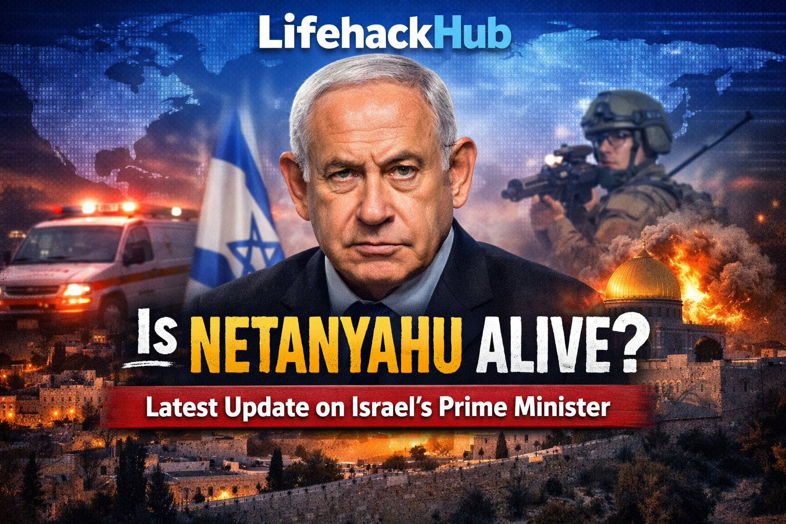 Is Netanyahu Alive? Latest Update on Israelโs Prime Minister
